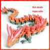 "Handcrafted 3D Printed Crystal Dragon Ornaments - Chinese Dragon & Dragon Egg Toys"