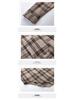 2026 Spring Elegant Korean Plaid Long Sleeve Women's Loose Casual Shirt Jacket