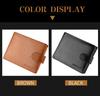 Men's Casual PU Leather Snap Wallet - Retro Coin Purse and Multi-Functional Design