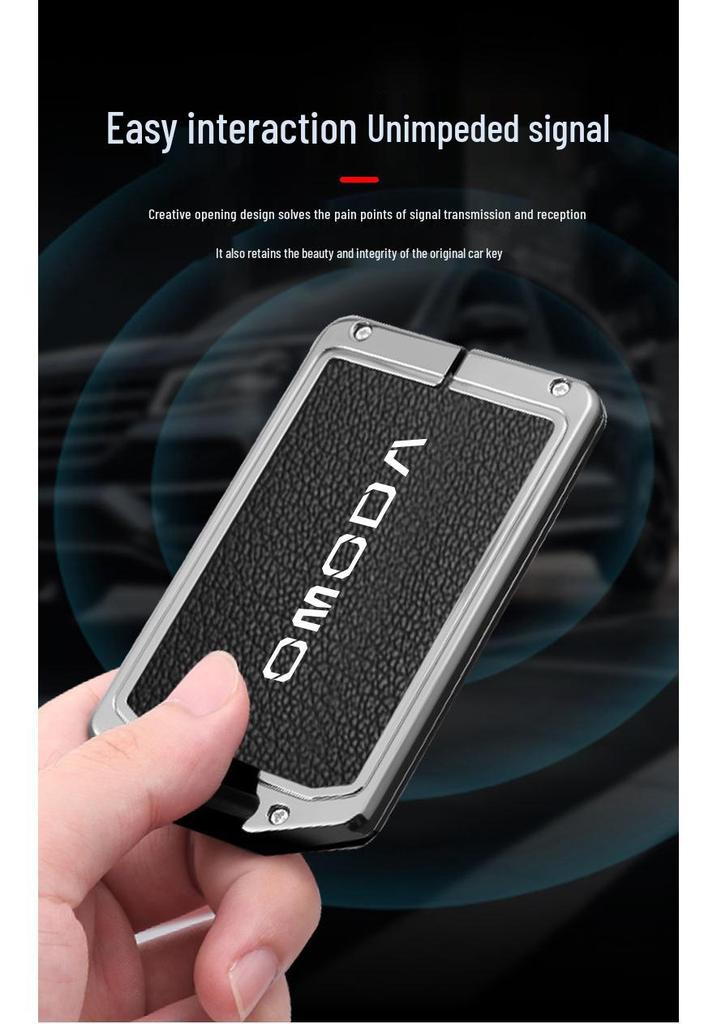 OMODA 5 Kartenetui: Premium Schutzhülle und Anti-Drop Schlüsselanhänger für Autoschlüssel mit Schnallen-Anhänger