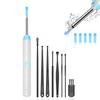 Visual Ear Wax Cleaner Equipped With Camera Secure Earwax Removal Endoscope With 5M Camera Luminous Otoscope Ear Cleaning Tools Ear Care Support