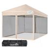 Quictent Tarp Mosquito Net UV Water Mosquito Net Water Camping Insect Easy Mesh Screen One-touch Tent, Tent, 3-level Adjustment, Protection,