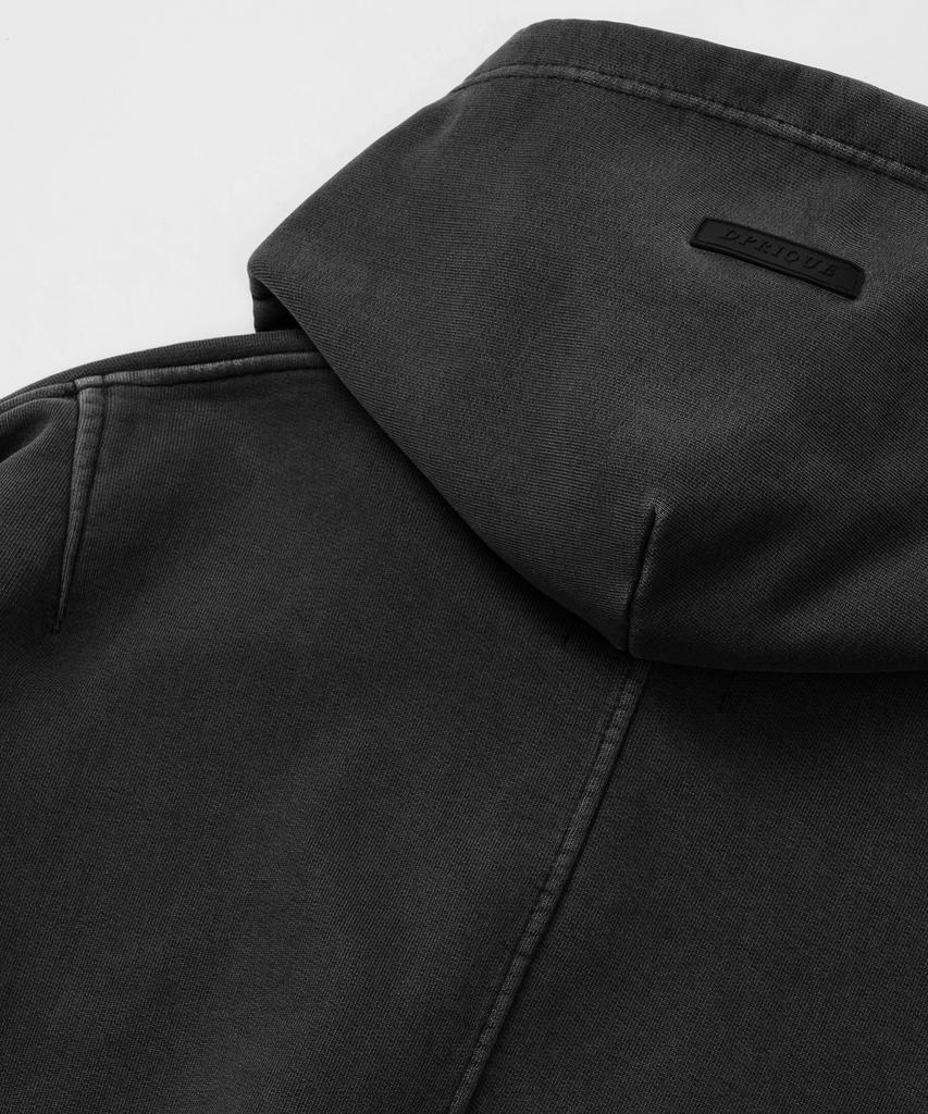 Washed Hoodie - Black