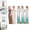 Sister Figurine Modern Resin Collectible Decorative Friendship Gifts for Desk Anniversaries Christmas Centerpiece Birthday