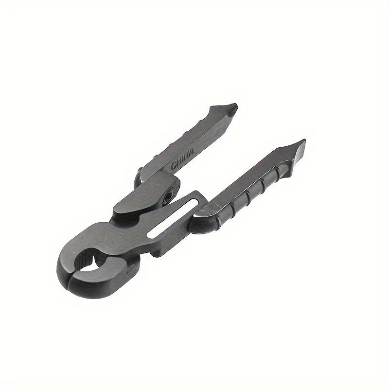 1pc Mini Portable Foldable Pliers Multifunctional Outdoor Clamp Tool Camping Equipment Pocket Gear Kit Accessories