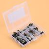 120pcsset M2.4  M3.0  M3.2  M4 Aluminium Blind Rivets Fasteners Assortment Kit with Box