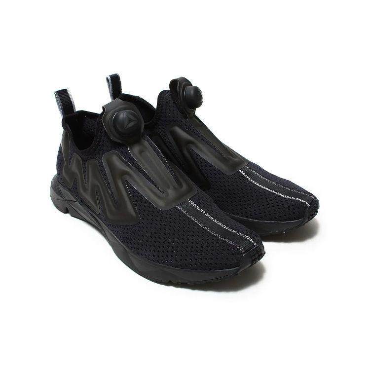 Reebok Pump Supreme Comfortable Fabric Low Top Running Shoes Unisex Sneaker Black CN1179