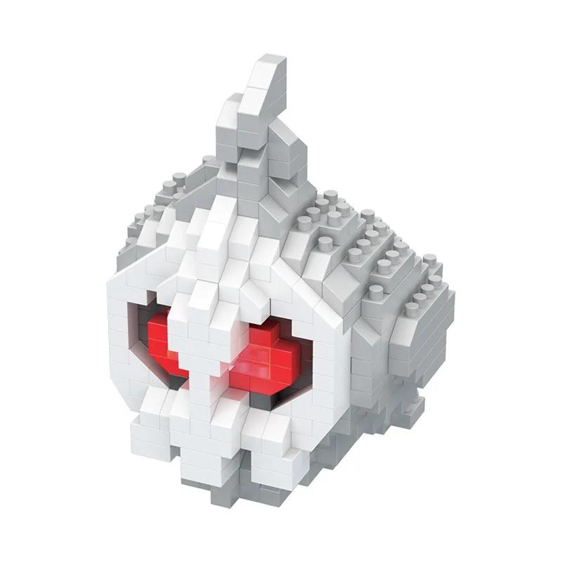 Pokemon Micro Building Blocks Marowak Jigglypuff Gengar Mudkip Piplup Raichu Gyarados Pikachu Mini Brick Figures Toy  For Kids
