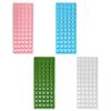 Square Ice Cubes Molds Silicone Tray for Coffee Cocktails-Blue