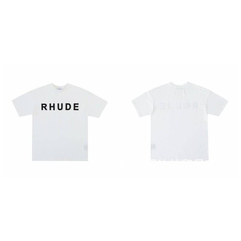 High Street Vintage T-Shirt Couples Loose Fit Crew Neck Short Sleeve Letter Print Casual Top