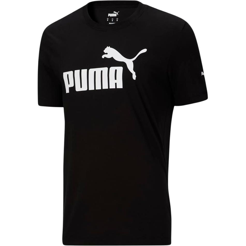 

Puma Letter Print Short Sleeve Crew Neck T-Shirt Men tops 586449-01 S