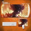 Dragon Ball Leder Mauspads Nachhaltig Kleine Jungen Anime Tischmatten Handgelenkstützen Tastaturunterlagen Tischmatten Son Goku Animation Dekorative Tischdecken