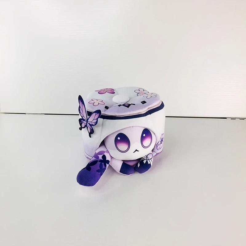 Honkai Star Rail Tribios Katze Puppe Plüschkissen Katze Spiel Aglaea Cosplay Cartoon Kissen Katzengeburtstagsgeschenk Weihnachtsdekoration 32cm