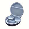 For Airpods Max Bluetooth-compatible Earphone Storage Bag EVA Hard Portable Wireless Headphone Shockproof Protective Cover Case