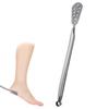 Samcos Callus Callus Foot Foot Heel Stainless for Dry and Wet Foot and Hygienic Remover, Remover, File, Double-Sided File, File, Steel, Feet, Care,