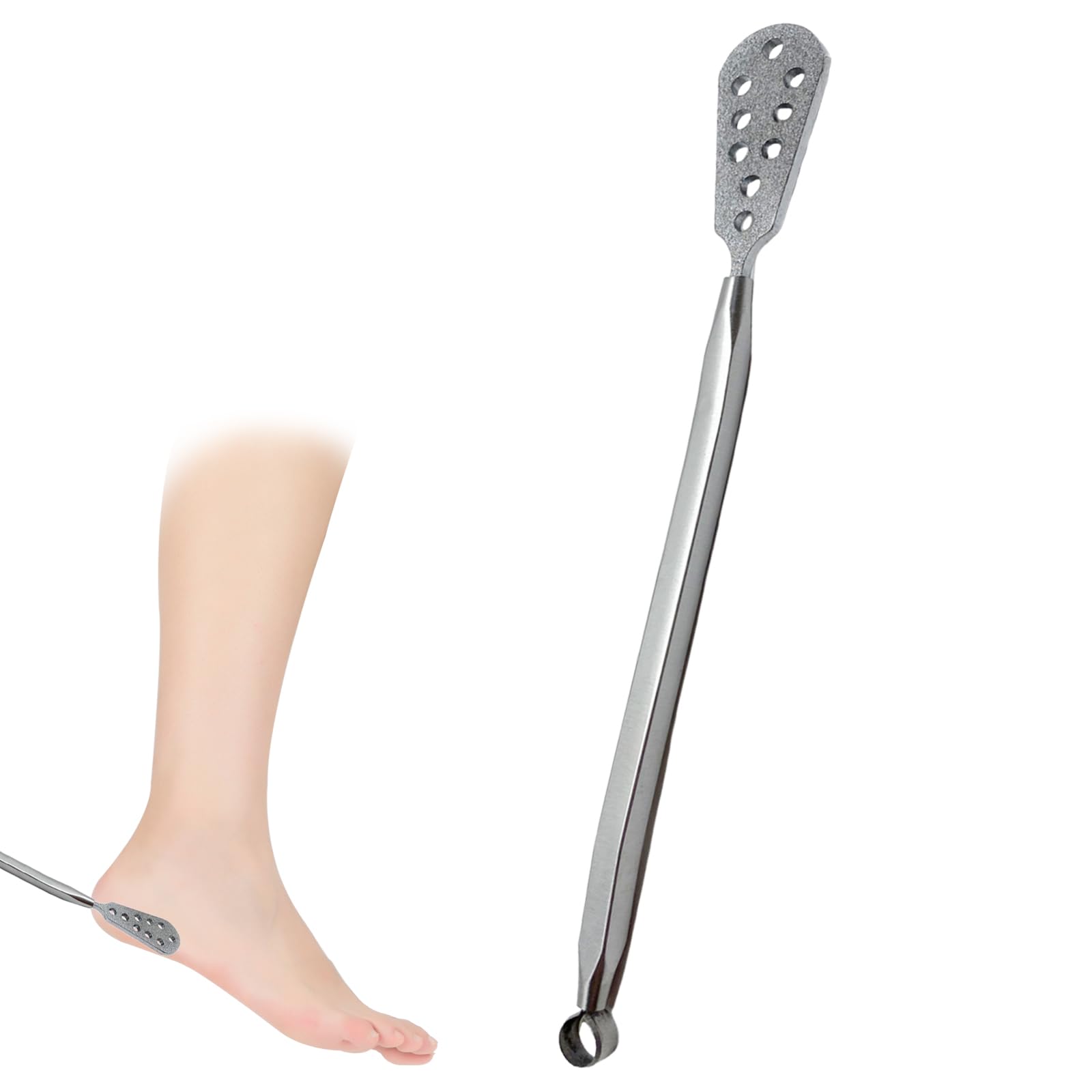 

Samcos Мозоль Мозоль Нога Нога Пятка Нержавеющая сталь для Сухой и Влажной Ноги и Гигиенический Удалитель, Удалитель, Пилка, Двусторонняя Пилка, Пилка, Сталь, Ноги, Уход,