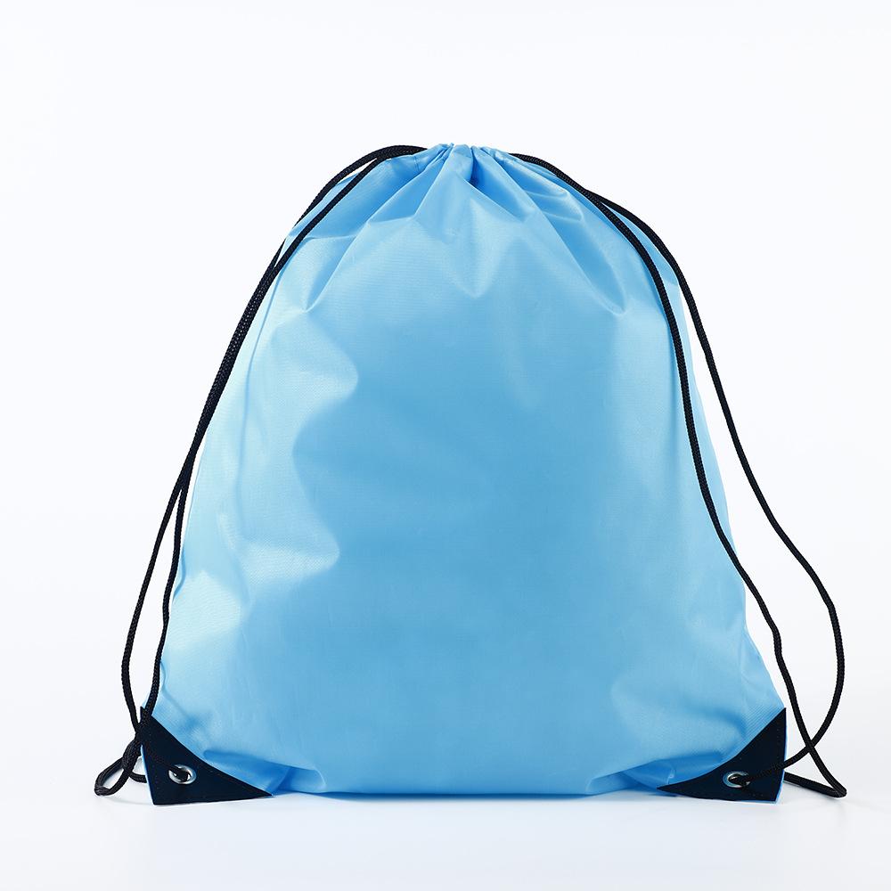 Polyester Drawstring Bag 23x30cm Lightweight Portable Storage Pouch for Jump Rope and Small Accessories Durable Material