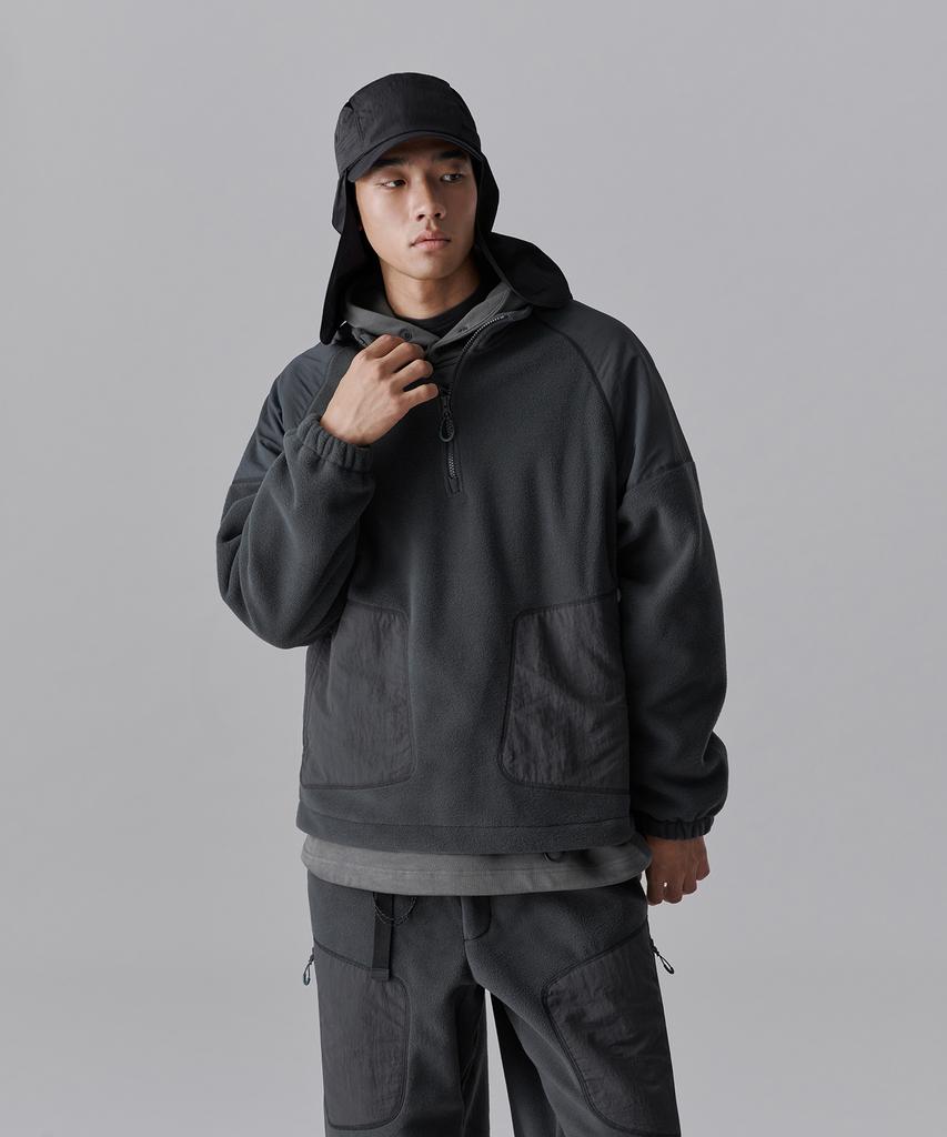 MUSINSA STANDARD [City Leisure] Cn Long Desert Cap [Black]