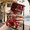 Flash Diamond Pearl Flower Butterfly iPhone17ProMax/16/15/14/13/12/11 iPhone Case