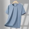 Quick-drying Short-sleeved Men's Ice Silk Thin Round-neck Casual Top Breathable Half-sleeved T-shirt Men's Sports Short-sleeved