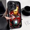 Cool Ironman Marvel Iron Man Phone Case For iPhone 17E 11 12 13 14 15 16 17 Pro Max Fundas 17 Air Plus 16e 13 Silicon Back Cover
