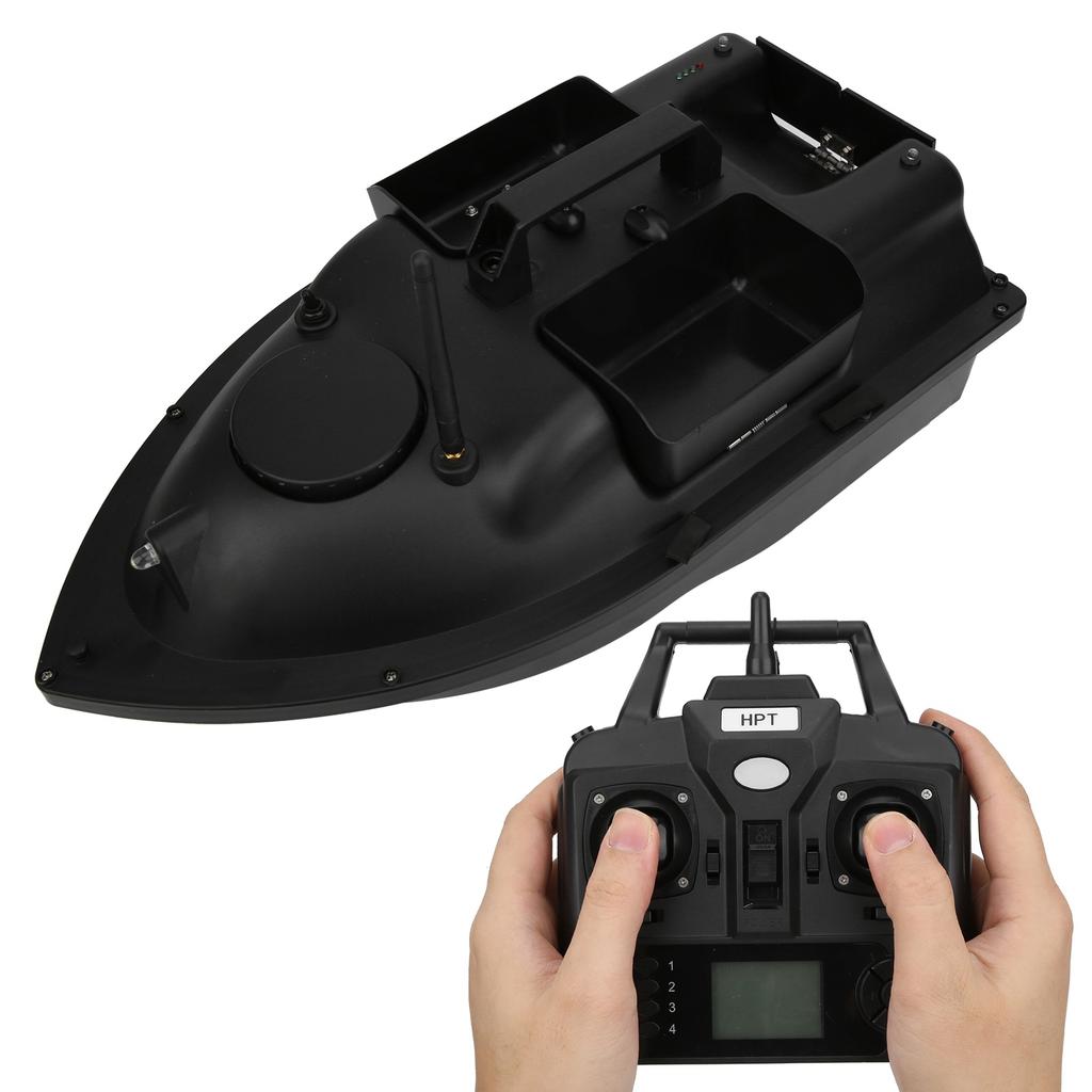 TwoHand Intelligent Remote Control Fish Feeder 500m GPS Location Fishing Boat