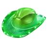 LEDS Cowboy Hats Fashionable Jeans Hat Adjustable Brightness Hat Flashing Model Hat for Camping and Running