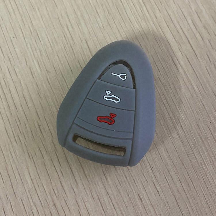 Silicone car Key Cover case for Porsche Carrera 911 997 Boxster S 2S 4S Turbo Cayman 996 Cayenne key Accessories
