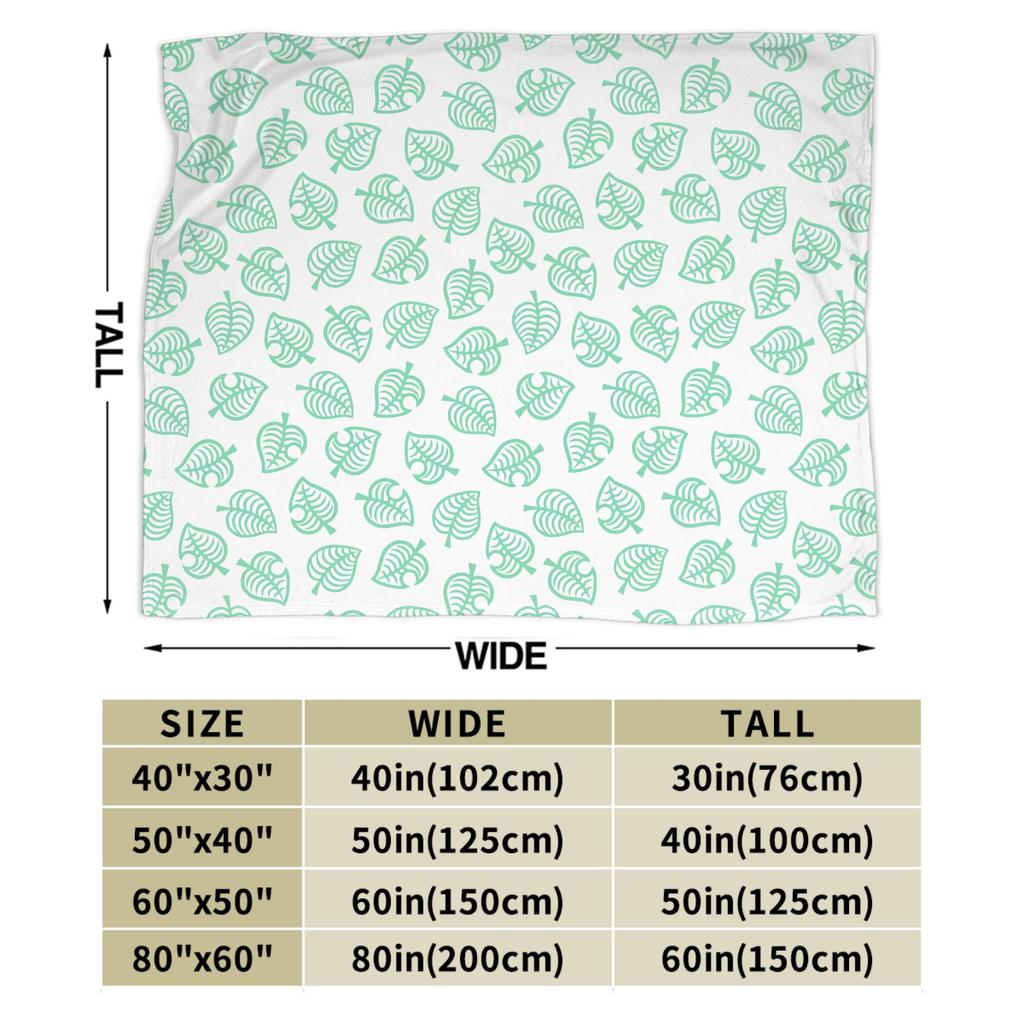 Animal Crossing Blankets Fleece All Season Breathable Super Soft Throw Blankets for Home Travel Plush Thin Quilt