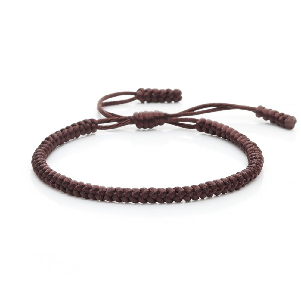 Multicolor Rope Lucky knots Bracelets Women Men Charm Woven Handmade Bangles Braided Adjustable Size Buddhism Jewelry Pulseras