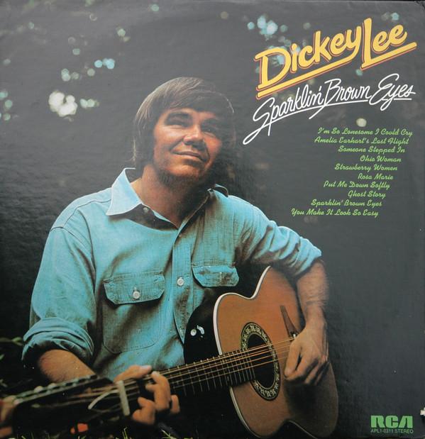 

LP Record DICKEY LEE - Sparklin Brown Eyes APL10311 RCA 1973 US Folk Used