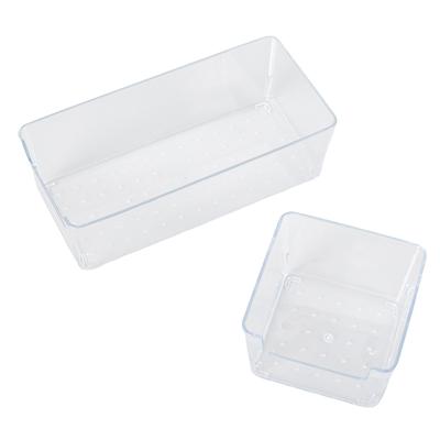Acryl-Aufbewahrungsbox, transparent, für den Schreibtisch, Aufbewahrungsbox mit großer Kapazität