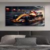 Racing Car Wall Art Picture Vehicle Modern Canvas Painting Poster and Print for Living Room Bedroom Home Decor