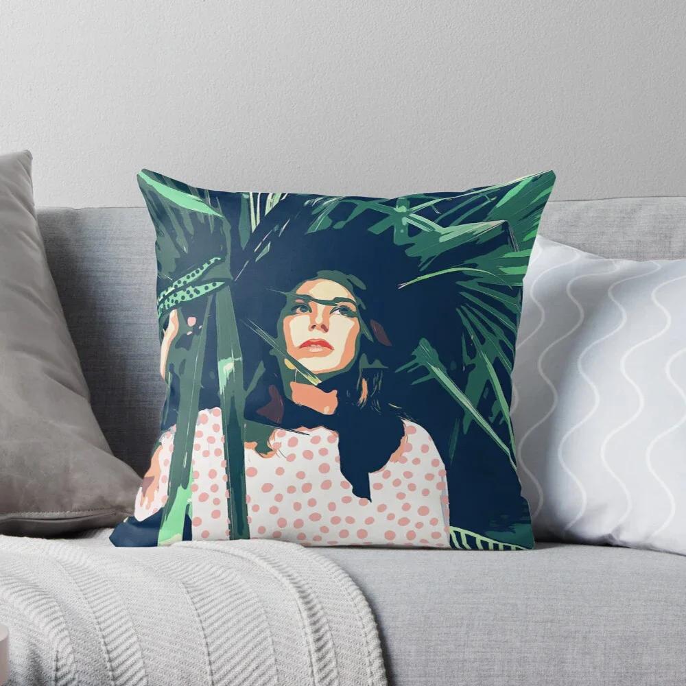 Modern living room sofa Home bed pillow case blue Beach style pillow case  decorative home pillow case cushion cover