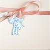 50pcs Bow DIY Handwritten Family Party Gift Card Child Birthday Gift Card Restaurant Business Mini Thank You Card