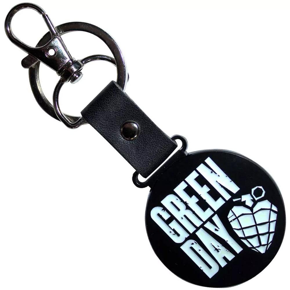 Green Day Stacked Logo Keyring