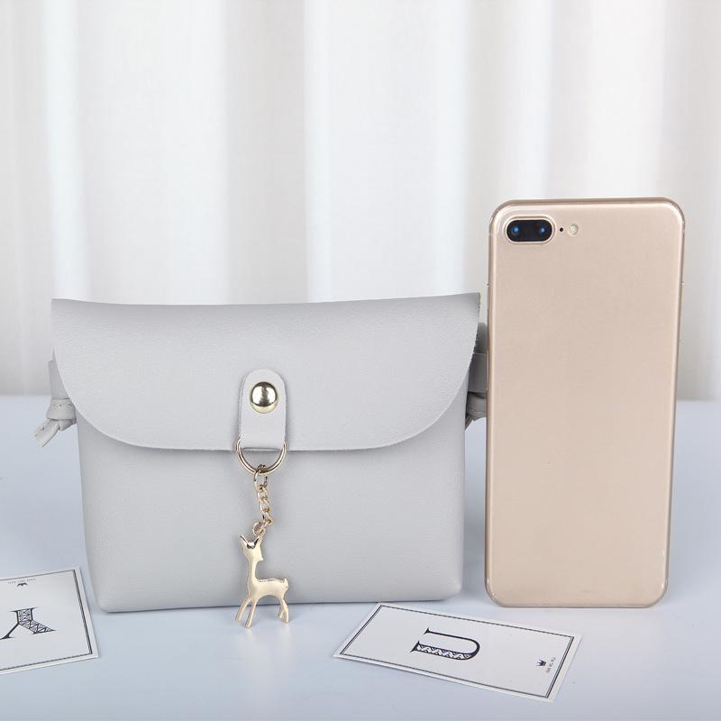 Small Bag Summer New Style Xiaolu Mobile Phone Bag Mini Cute Small Square Bag Casual Coin Wallet Shoulder Bag