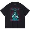 230 Gsm 100% Cotton Heavy Metal T-Shirt  Rock Band Popular Music Print Unisex Heavy Cotton T Shirt