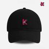 Anime Style Letter K Kitten Embroidery Baseball Cap Female Versatile Four Seasons Shade Cap Male