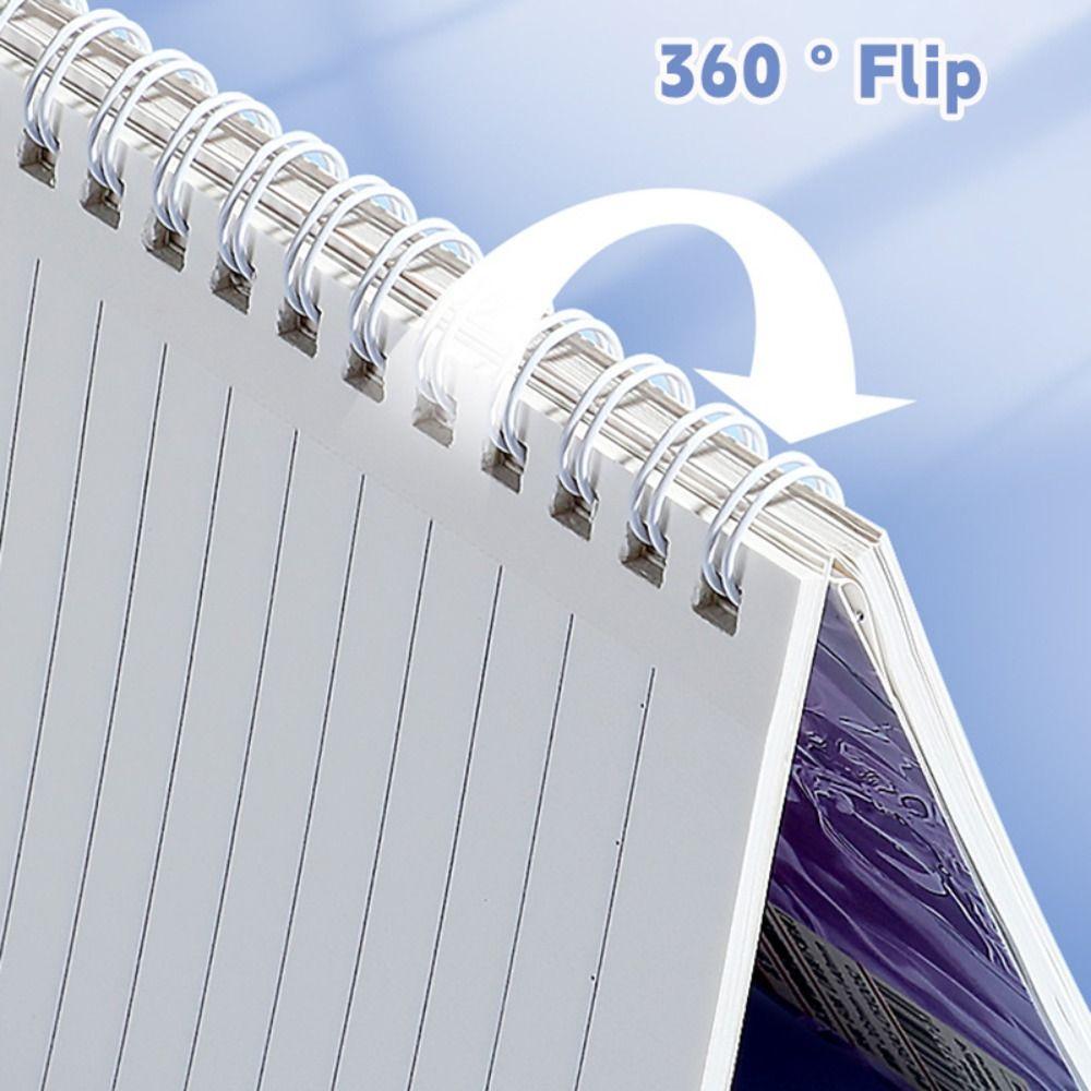 Color Notepad Perforated Pages Diary Book Multi-functional Hand Account Book Gift