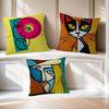 Abstract Picasso Kunst Klassiek   Kussenhoes Auto Plaid Kussenhoes Voor Bank Auto Kerstcadeau