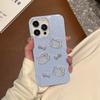 INS candy glitter IMD mobile phone case for Apple 16 rhinestone KT iPhone15promax protective case