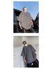 Men's Trendy Suede Velvet Short Sleeve T-Shirt, 2024 Summer Collection - Loose Fit, Plus Size Half Sleeve Top