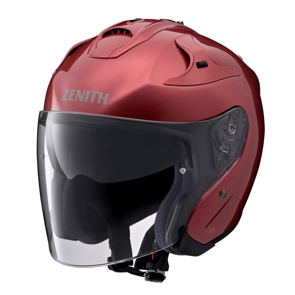 Yamaha Motor Motorcycle Helmet Jet Metallic Red XXL Circumference Co., Ltd. (Yamaha) YJ-17 ZENITH-P (Head 62cm~63cm) 90791-23243