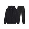 Unisex Embroidered Polo Cardigan Hoodie & Pants Set – Spring/Autumn Casual Wear