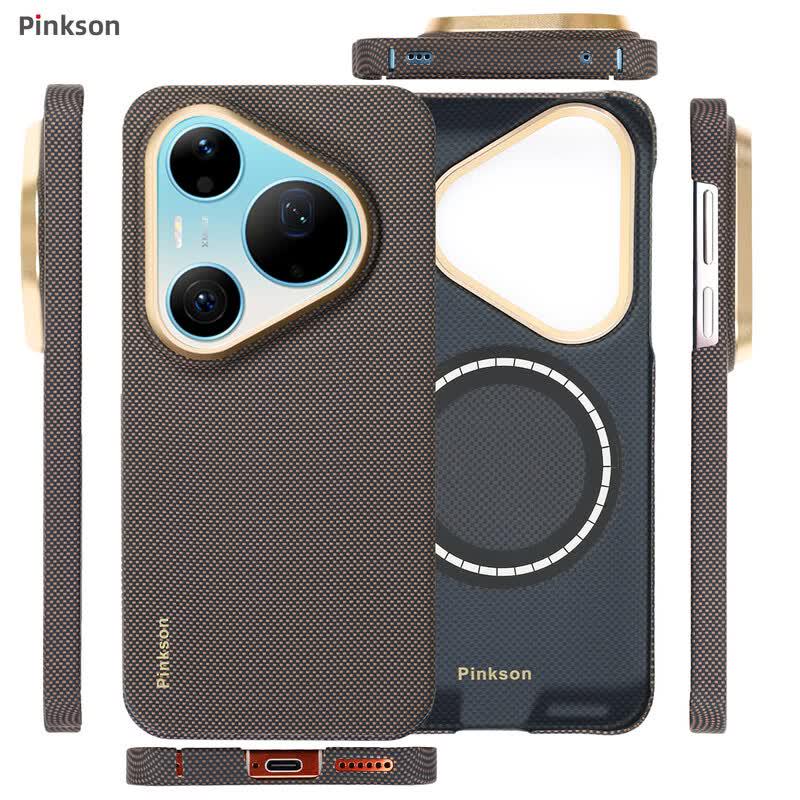Pinkson Huawei Pura 90 Pro Max Magnetic Fiber Phone Case Huawei Pura 90 Pro Max
