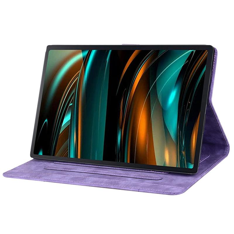 Funda for Lenovo Xiaoxin Pad 2024 Case 3D Embossed Flower Cat Wallet Tablet for Lenovo Tab M11 M 11 Inch Tb330fu Tb331fc Case