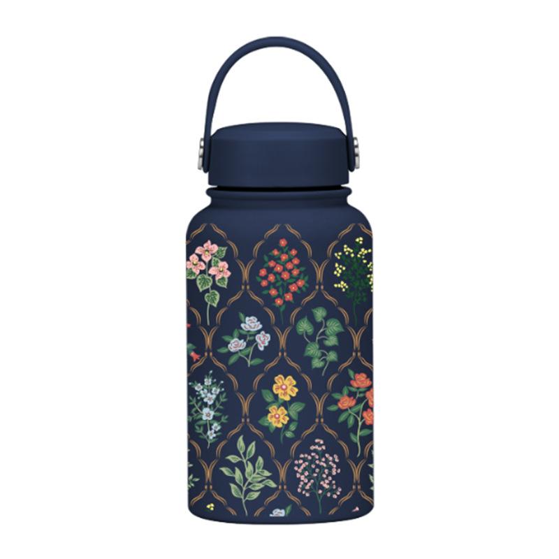 650Ml Thermos Cup Wide Mouth Portable Vacuum Children'S Student Sports Kettle Outdoor Printing Water Cup