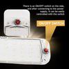 1pc Car Interior Led Light Bar White Light Tube with Switch for Van Truck RV Camper Boat Indoor Car Ceiling Lights Auto Parts