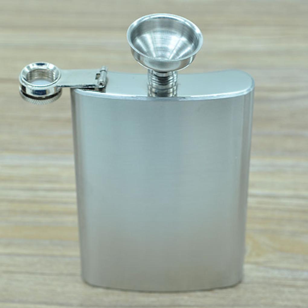 10oz Portable Stainless Steel Hip Flask Pocket Drink Liquor Flagon Whiskey Wine Vodka Pot Bottle